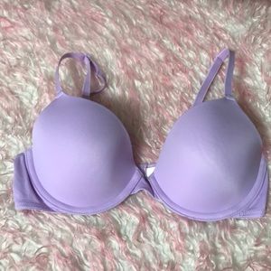Pink Victoria’s Secret 34B bra purple